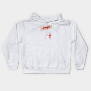 Working From Home Kids Hoodie